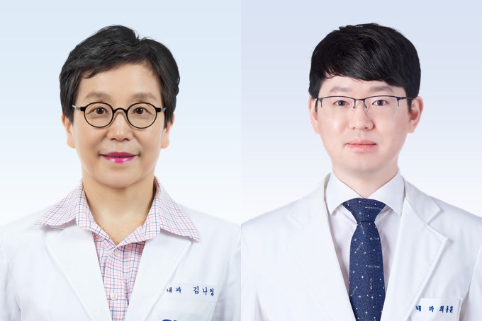 사진 왼쪽부터 분당서울대병원 소화기내과 김나영 교수, 최용훈 교수 ©분당서울대병원